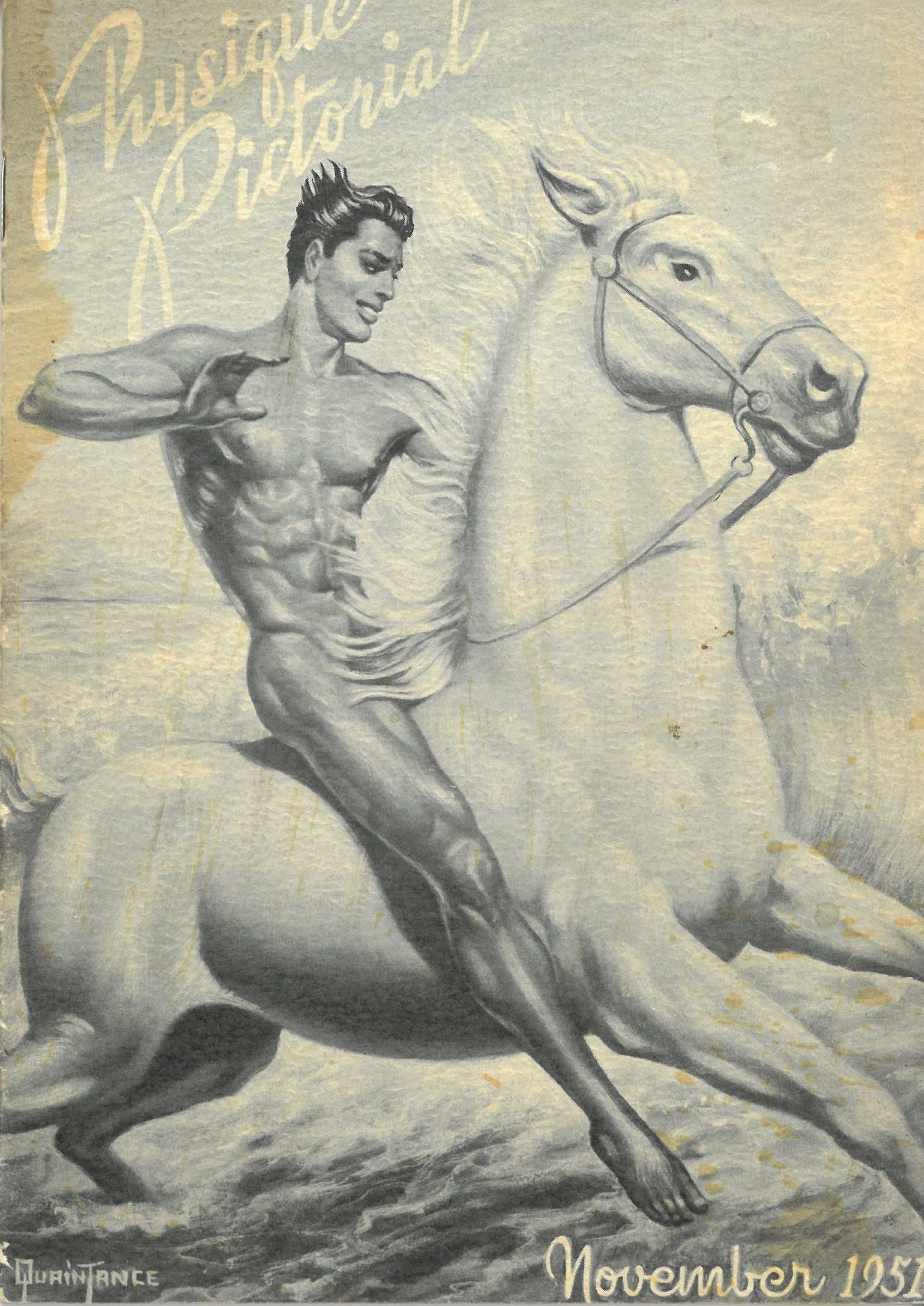 Physique Pictorial V.1 N.2 November 1951 issue 2 , very rare